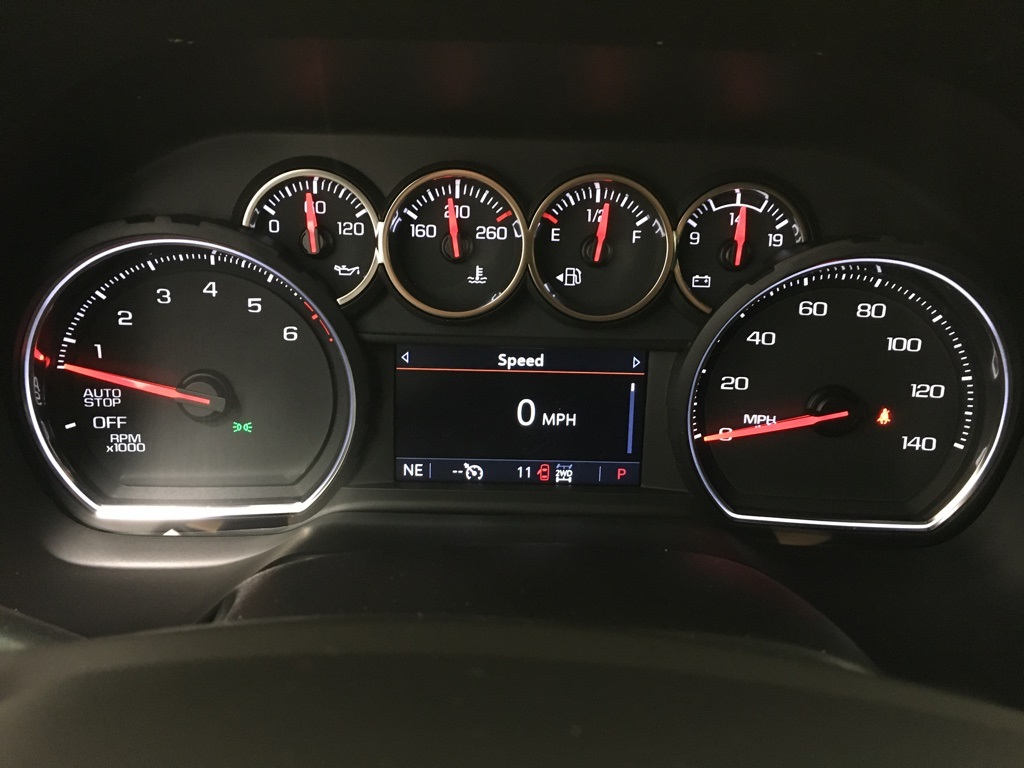 2021 chevy tahoe trip odometer